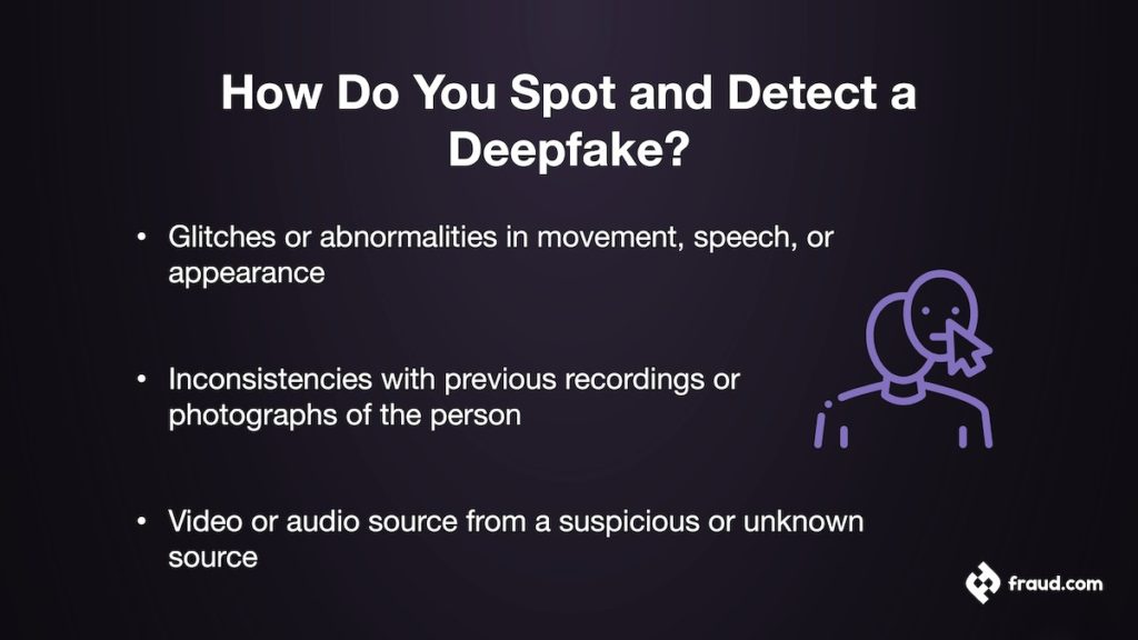 How to detetc a deepfake