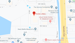 Screenshot of the Miami location