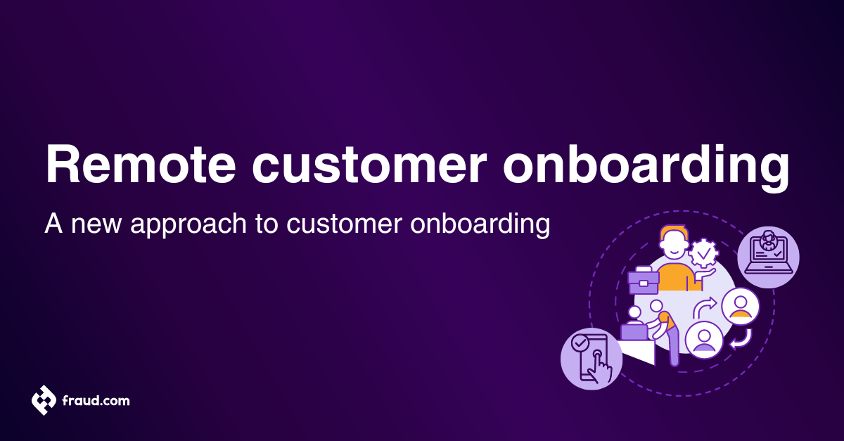 Remote customer onboarding